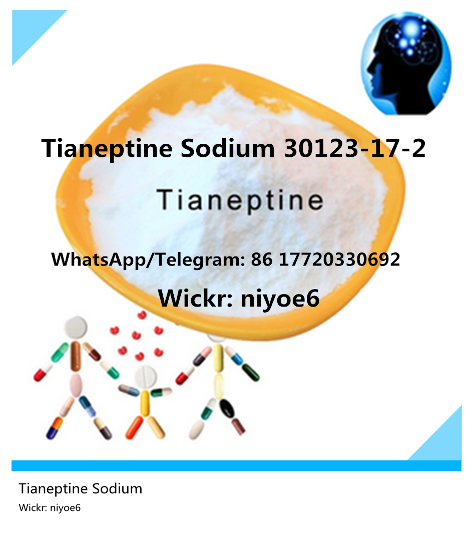 Buy Nootropics Powder Tianeptine Sodium CAS 30123-17-2 for Anti-Depressant Wickr: niyoe6
