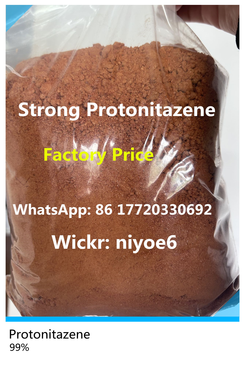 Buy Protonitazene Isotonitazene Powder CAS 119276-01-6 Wickr: niyoe6