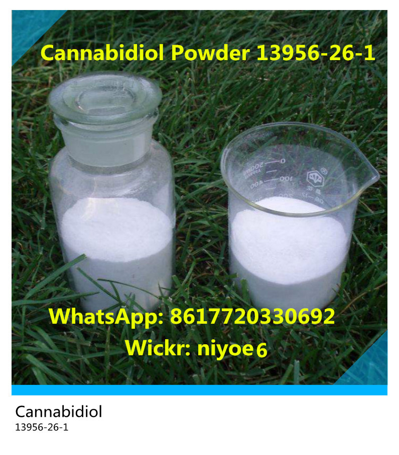 99% Purity Cannabidiol Powder CAS 13956-26-1 for Analgesia Wickr: niyoe6