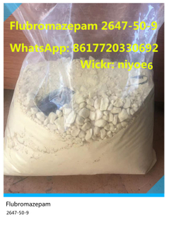Buy Research Benzos Flubromazepam Powder for Sale CAS 2647-50-9 Wickr: niyoe6